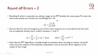 Lec 26 FFT  2 [upl. by Avad]