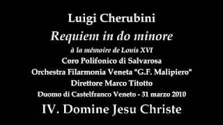 Cherubini  Requiem in do m  IV Domine Jesu Christe  Coro Polifonico di Salvarosa [upl. by Ardnu258]