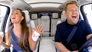 Ariana Grande Carpool Karaoke Singing part [upl. by Galan]