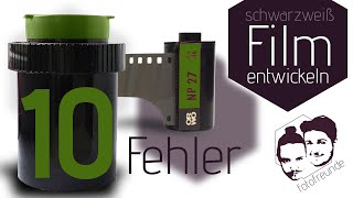 10 Fehler beim Film entwickeln  100 Filme später Ein Resümee [upl. by Nayrda]