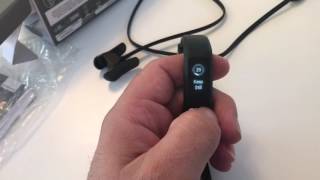 GARMIN VIVOSMART 3 REVIEW [upl. by Alyat]