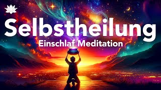 KÖRPER GEIST amp SEELE HEILEN 🌿 Einschlafen mit Meditation [upl. by Seabrooke]