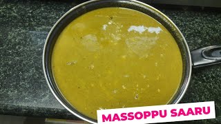 MASSOPPU sambar soppu saaru recipe in kannadavery easy cooking recipes [upl. by Monda]