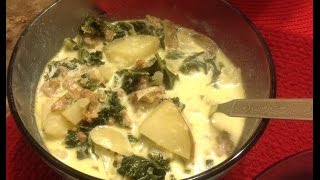 ZUPPA TOSCANA SOUP RECIPE [upl. by Fen]