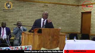 Church Service Funeral Service of the late Baby Onika Nkone [upl. by Necaj]