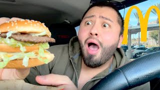 CHEAT MEAL • McDonald’s DOUBLE BIG MAC MUKBANG EATING SHOW [upl. by Cirilo837]