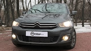 Видео тестдрайв Citroen Celysee Тестдрайв firstgearinua [upl. by Burnie]