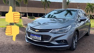 5 Pontos Positivos e 5 pontos Negativos do Cruze 14 Turbo 2018 [upl. by Annot496]