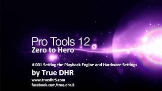 Tech Tip How to set your Pro Tools Playback Engine [upl. by Peregrine]