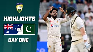 Australia v Pakistan 202324  Second Test  Day 1 [upl. by Eseila]