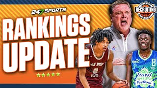 College Basketball Recruiting Weekly 2024 Player Rankings Update  Coach of the Year Favorites [upl. by Crean]