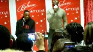 Brian McKnight Interview Performs National Anthem With His Sons [upl. by Burdett473]