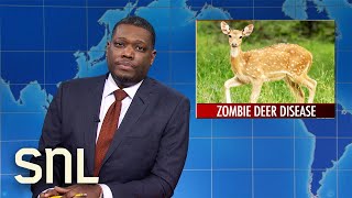 Weekend Update Zombie Deer Disease Red Lobster’s Endless Lobster Experience  SNL [upl. by Inor]