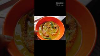 Hilsa fish recipe food shorts [upl. by Nellad]