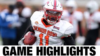 Senior Bowl  2023 College Football Highlights [upl. by Edijabab456]