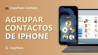 Como agrupar los contactos del iPhone desde PC [upl. by Castle]