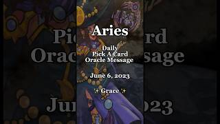 Aries Walk Your Path Your Way June 6 2023  Daily Pick A Card Reading shorts [upl. by Helbon275]