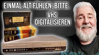 Wen nennst du ALT VHS Videos digitalisieren mit OBS [upl. by Yovonnda242]