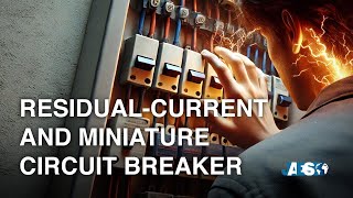 ResidualCurrent and Miniature Circuit Breakers What are the Differences RCD RCCB RCBO MCB MCCB [upl. by Ahsote]