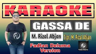 KARAOKE GASSA DE M Rizal Abjan  Qosidah Makeang Viral Tik Tok [upl. by Aehr]