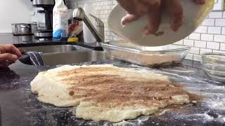 How to make quick no yeast cinnamon rolls [upl. by Filide119]