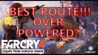 Far Cry 4 Escape from Durgesh  Getting OVERPOWERED Fast [upl. by Anitsugua]