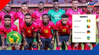 Qualificação CAN 2023 Moçambique inserido no grupo quotLquot com o Senegal [upl. by Allecnirp836]