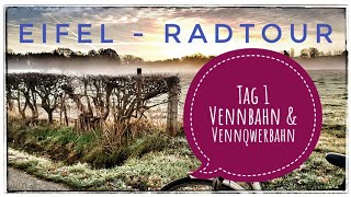 EifelRadtour 1 🔴 Vennbahnradweg amp VennquerbahnKyllRadweg 🔴 BahntrassenRAVeL [upl. by Eirffej]