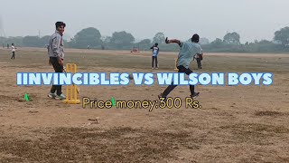 INVINCIBLES VS WILSON BOYS  1st Dec 2024 [upl. by Enelav]