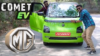 ⚡️தம்மாத்துண்டு Carல 🚗 இவ்ளோ Technologyஆ 😱 MG Comet EV [upl. by Aikahc]