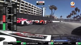 Brilliant 3Way DPI Battle  IMSA Grand Prix Of Long Beach 2022 [upl. by Dud394]