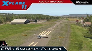 X Plane 11 Video  ORBX ENHA Stafsberg Freeware  Full Review [upl. by Yorel]