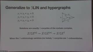 Expanders and Property Testing  Siqi Liu [upl. by Anifad]