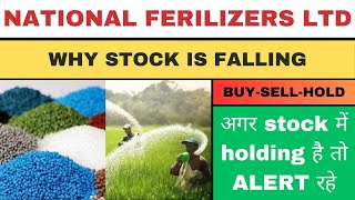 national fertilizer share latest news  why nfl share is falling  nfl share news today [upl. by Hogarth]