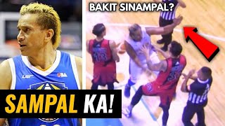 Nang SINAMPAL ni Asi Taulava si David Semerad  PBA Throwback [upl. by Opaline]