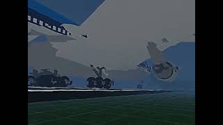 Tenerife airport disaster  roblox studio [upl. by Dranrev599]