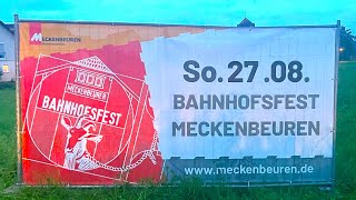 Bahnhofsfest Meckenbeuren 2023 [upl. by Llegna]