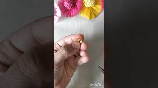 DIY Nose pin without piercing😱😍 diy craferaditi shortsfeed shortvideo viralvideo youtubeshorts [upl. by Leonelle]