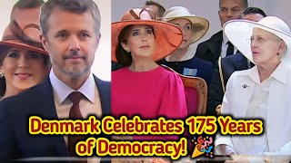 Denmark Celebrates 175 Years of Democracy 🎉 Constitution Day 2024 [upl. by Aerdnak]