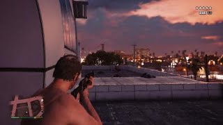 Grand Theft Auto VTrevor 5 star wanted level [upl. by Phene832]