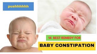 14 HOME REMEDIES FOR BABY CONSTIPATION [upl. by Slohcin]