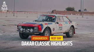 Dakar Classic Highlights 1st week  Dakar2024 [upl. by Acirretahs]