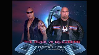 Story of The Rock vs Goldberg  Backlash 2003 [upl. by Dniren]