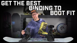 How To Properly Fit Your Snowboard Bindings To Your Boots [upl. by Esirehc802]