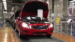 VOLVO V60 production [upl. by Kerwinn]