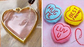 11 Romantic DIY Valentines Day Crafts [upl. by Htebarual]