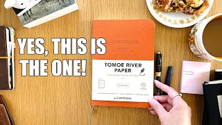 Found My Favorite TOMOE RIVER PAPER Notebook Heres Why [upl. by Jonme]