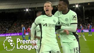 Conor Gallagher smashes Chelsea level against Crystal Palace  Premier League  NBC Sports [upl. by Celeste]