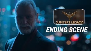 Jupiters legacy Ending scene brainwaves big plan revealed [upl. by Ardnekahs]