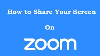 How to Share Screen PowerPoint and Video on Zoom [upl. by Ruff]